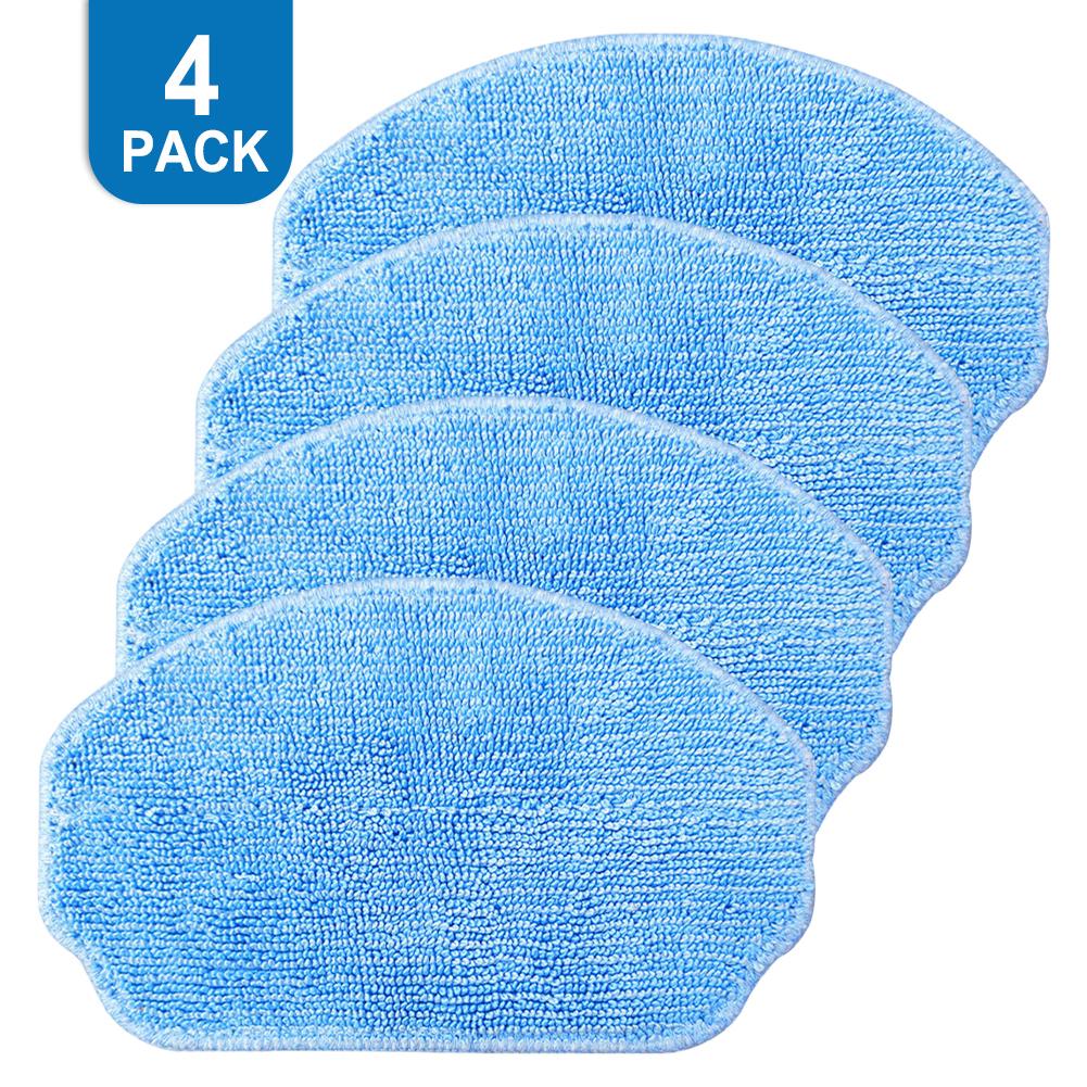 For Nedis WIFIVCR001CBK Accessories Microfiber Mop Cloths Choose from Packs of Four or Ten to Maintain Clean Floors