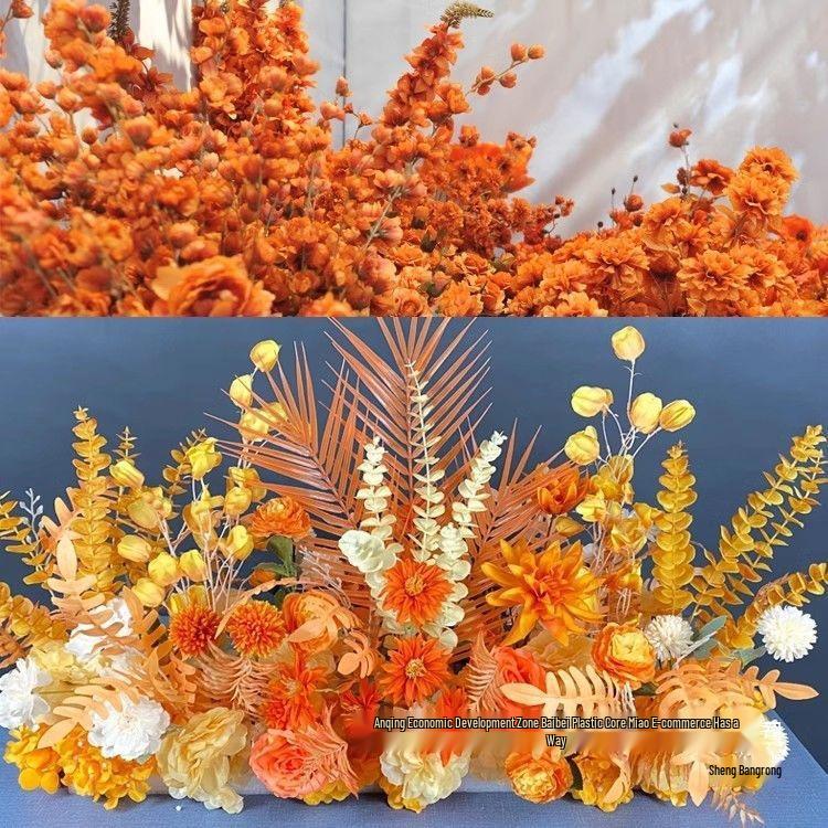 Seidenblumen-Gangdekorationen für Hochzeiten und Verlobungen