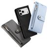 Premium Cow Leather Wallet Case for iPhone Air 17 16 15 Pro Max Detachable Magnetic Charging Phone Cases 17 Protective Cover