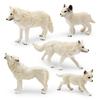 High-quality Arctic Wolf Models Featuring Howling Walking And Baby Wolf Designs