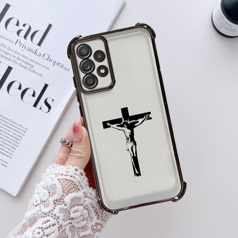 

Verse Of The Christian Bible Jesus Phone Cover Case for Samsung Galaxy A21s A52 A17 A33 A35 A36 A16 A15 A13 A25 A26 A24 Galaxy A21s