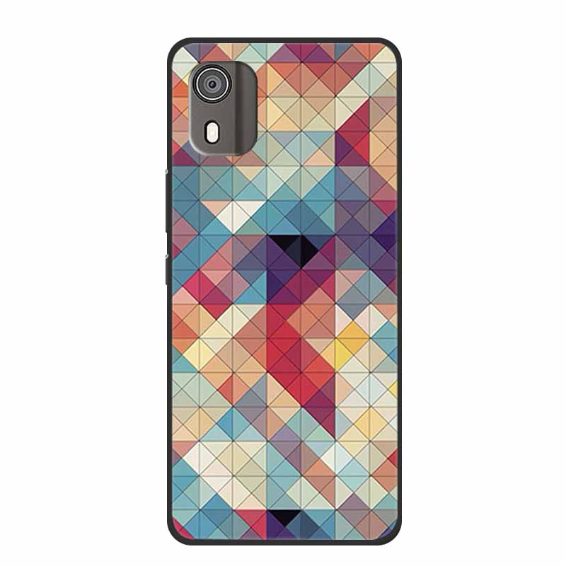 Case For Nokia C02 Luxury Soft Silicone TPU Black Phone Cover for Nokia C02 C 02 NokiaC02 Funda Lovely Shockproof Bumper Coque