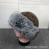 Double Color Plush Hat Mongolian Big Brim Autumn and Winter Thickened Imitation Mink Fox Hair Men's and Women's Hats To Keep Warm Adults