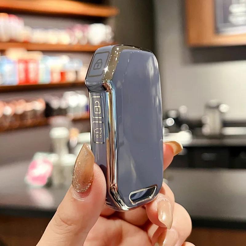 

TPU Car Key Case Cover Shell Fob For KIA Sportage R GT Stinger Sorento Ceed Cerato Forte Niro Soul Telluride Protector Keyless