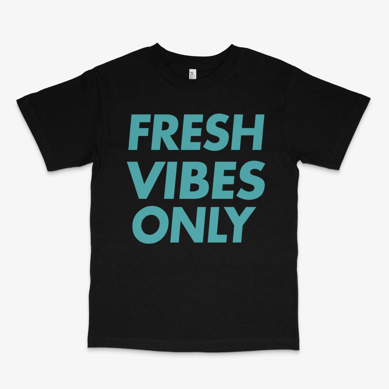 Fresh Vibes Black Tee XXXL