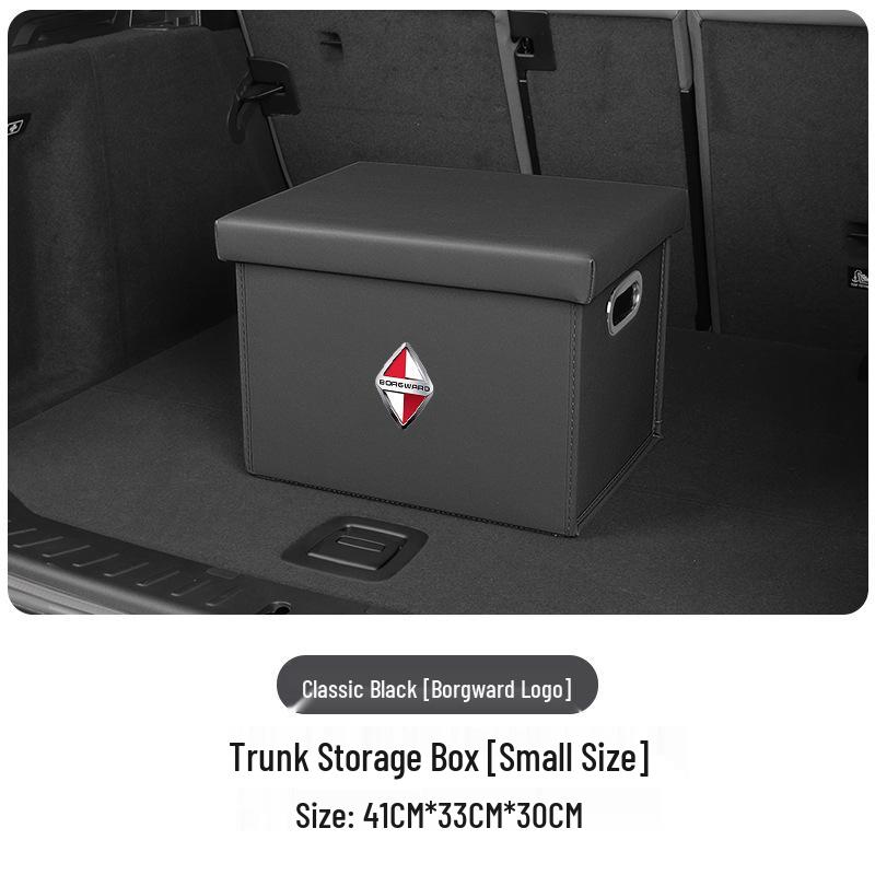 Compatible Trunk Storage Box for Borgward BX Series: BX7, BX5, BXi7, BX6, BX3, i5; Foldable Car Storage Solution