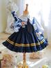 2025 Girls' Long Sleeve Rabbit Police Officer Lolita Princess Dress