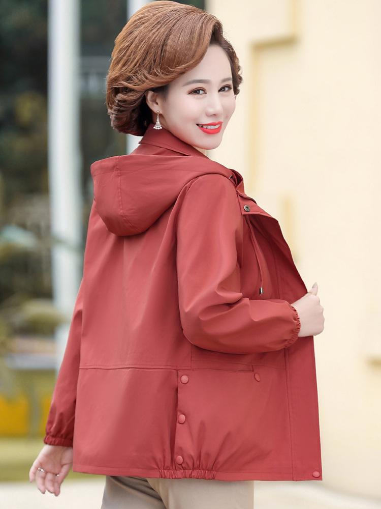 Mom's Fashionable Winter Fleece Sweater for Middle-Aged & Elderly Women: Plus Velvet, Thickened, Warm Base Layer Top