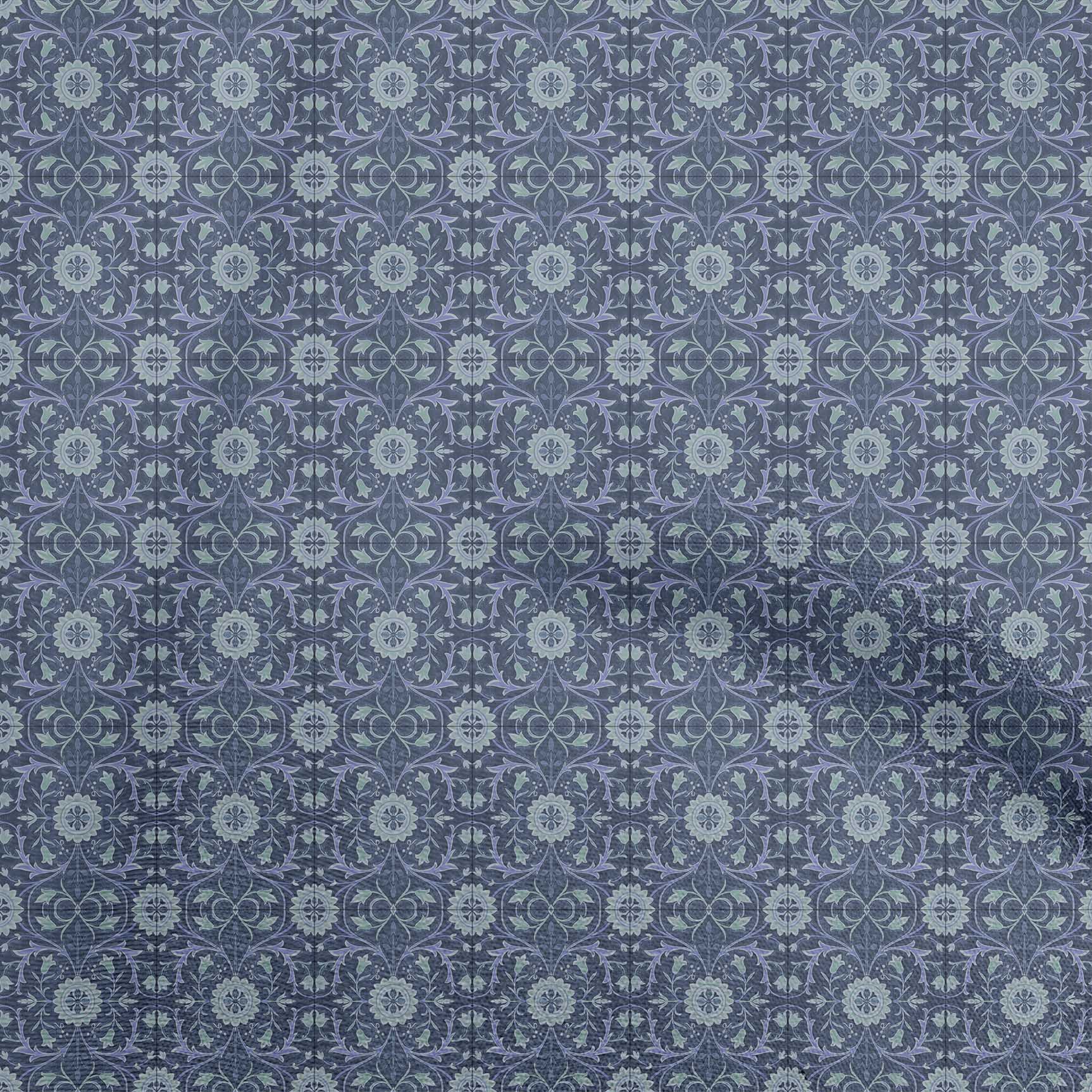 

oneOone Cotton Poplin Blue Fabric Damask Sewing Fabric By The Yard Printed Diy Clothing Sewing Supplies 42 Inch 42 Inch Wide - Viscose Chiffon Фіолетовий
