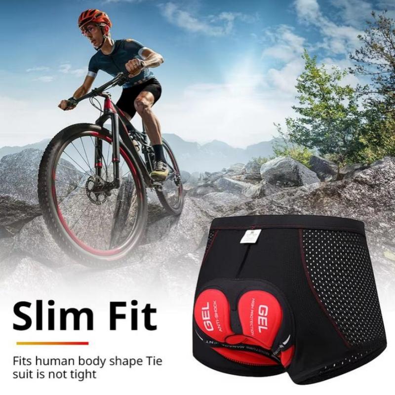 Men's Cycling Underwear Shorts 5D Gel Pad Breathable Non-Slip Bike Shorts Bike Underpant MTB Road Bike Riding Shorts