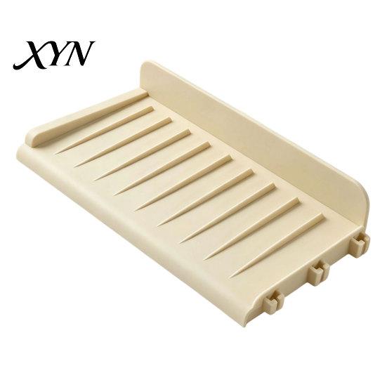 Sink Splash Guard Silicone Kitchen Faucet Mat, Foldable with Suction Cup, Cup Mat 5 Degrees Slope Countertop Water Draining for Bathroom Non-slip