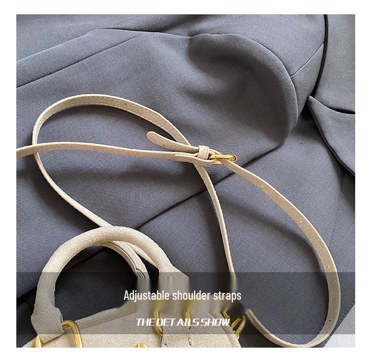 Korean Style Frosted Princess Crossbody Bag - Versatile Women's Shoulder Bag for Little Girls