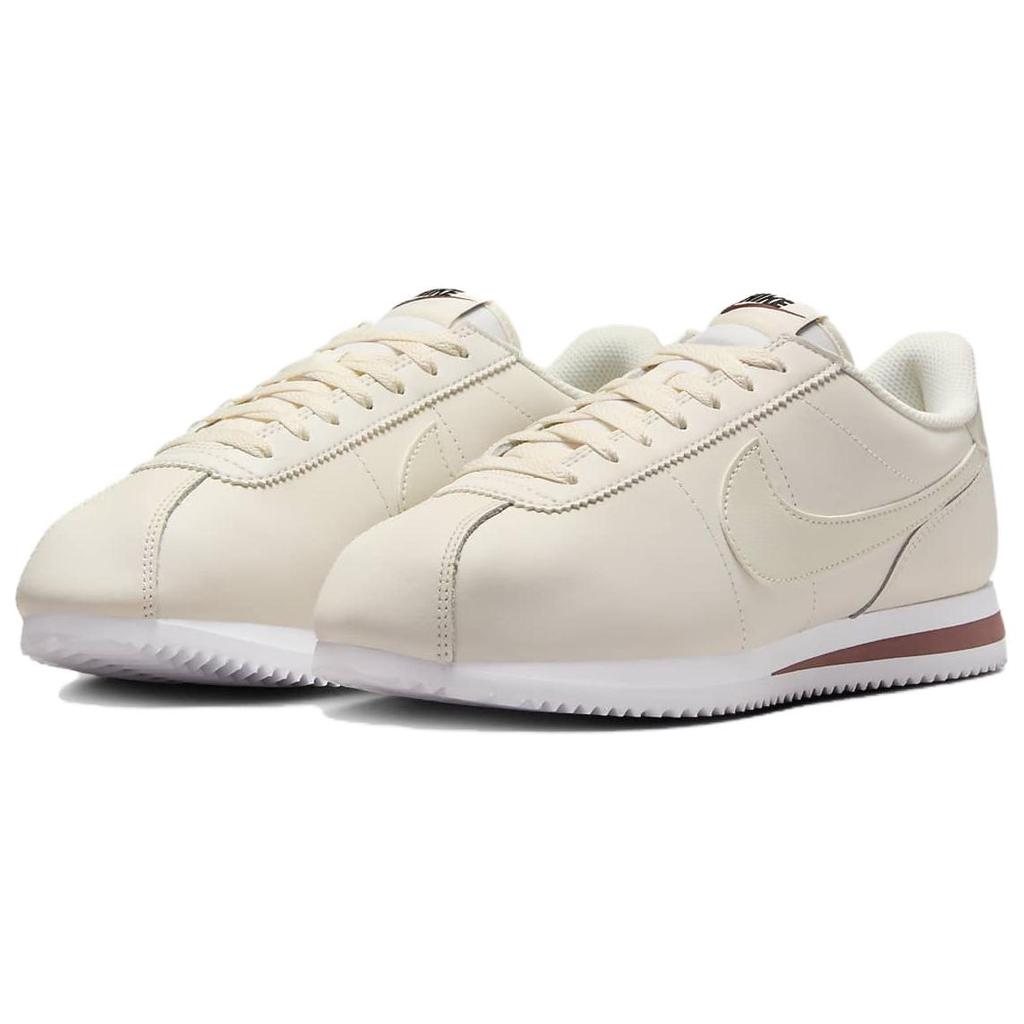 Nike Scarpe da Lifestyle Donna Cortez in Pelle Phantom Light Bone White Red Sepia DN1791-003