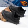 Winter Men Snow Boots Velvet Warm Fur Integrated Cotton Shoes For Men Casual Thick-Soled Heightening High-Top Boots Botas Hombre
