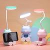 Custom Logo Small LED Table Lamp - Eye-Protecting USB Reading Light for Gifts & Promotions