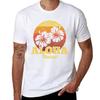Aloha Hawaii Summer Retro Tshirt Quick Dry Travel Tshirt