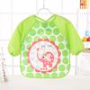 Bear Frog Cute Deer Elephant Owl Animal Print Baby Long Sleeved Bib Waterproof