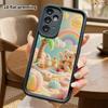 Phone Case: 2D flat, fits Samsung Galaxy A34 A35 M05 M06 S20 S22 S21 FE Plus 5G protective case, beach afternoon tea, perfect Christmas and Halloween 