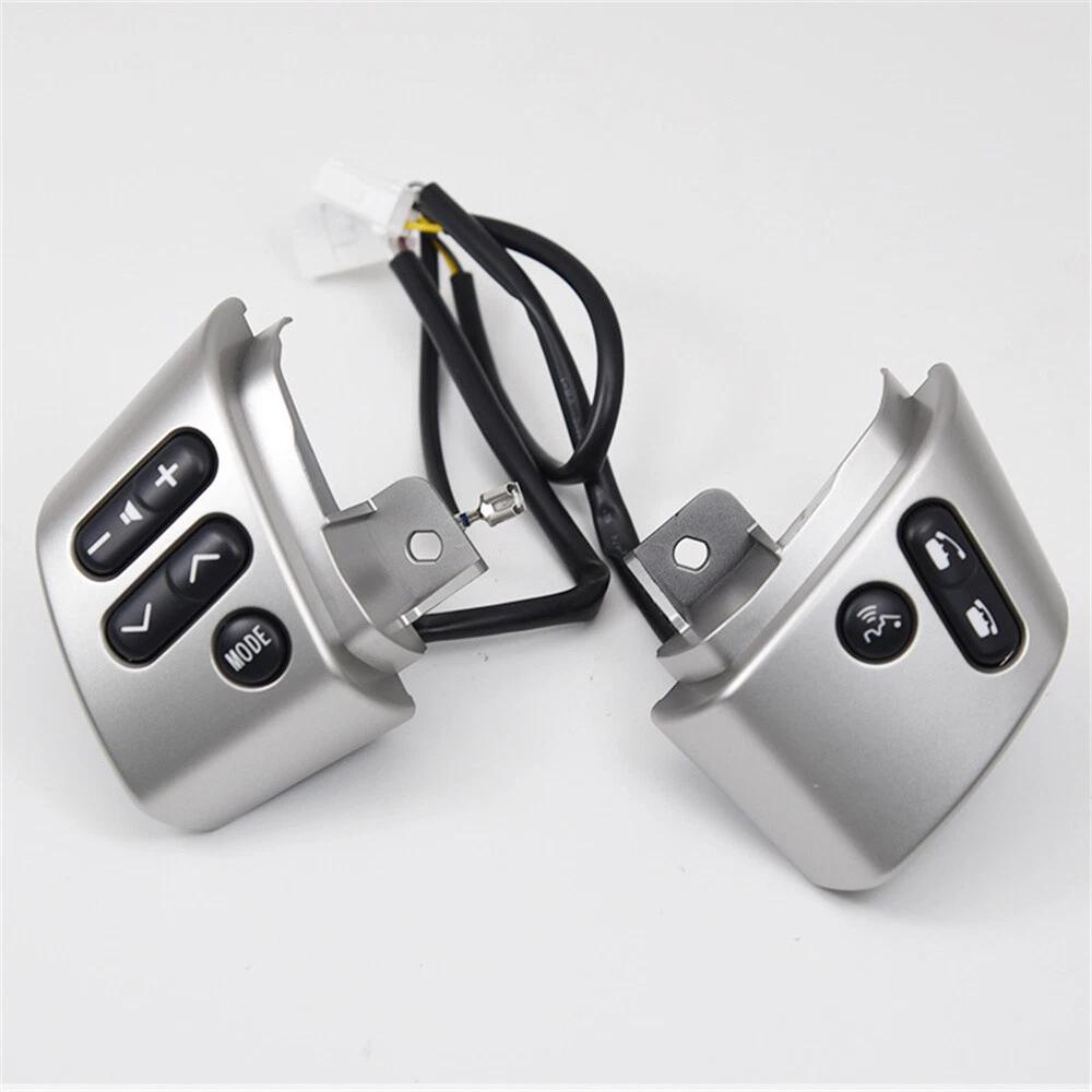 Steering Wheel Control Phone Buttons Switch 84250-35070 For Toyota FJ Cruiser 2007- Volume Mode Function Switch Silver Switch