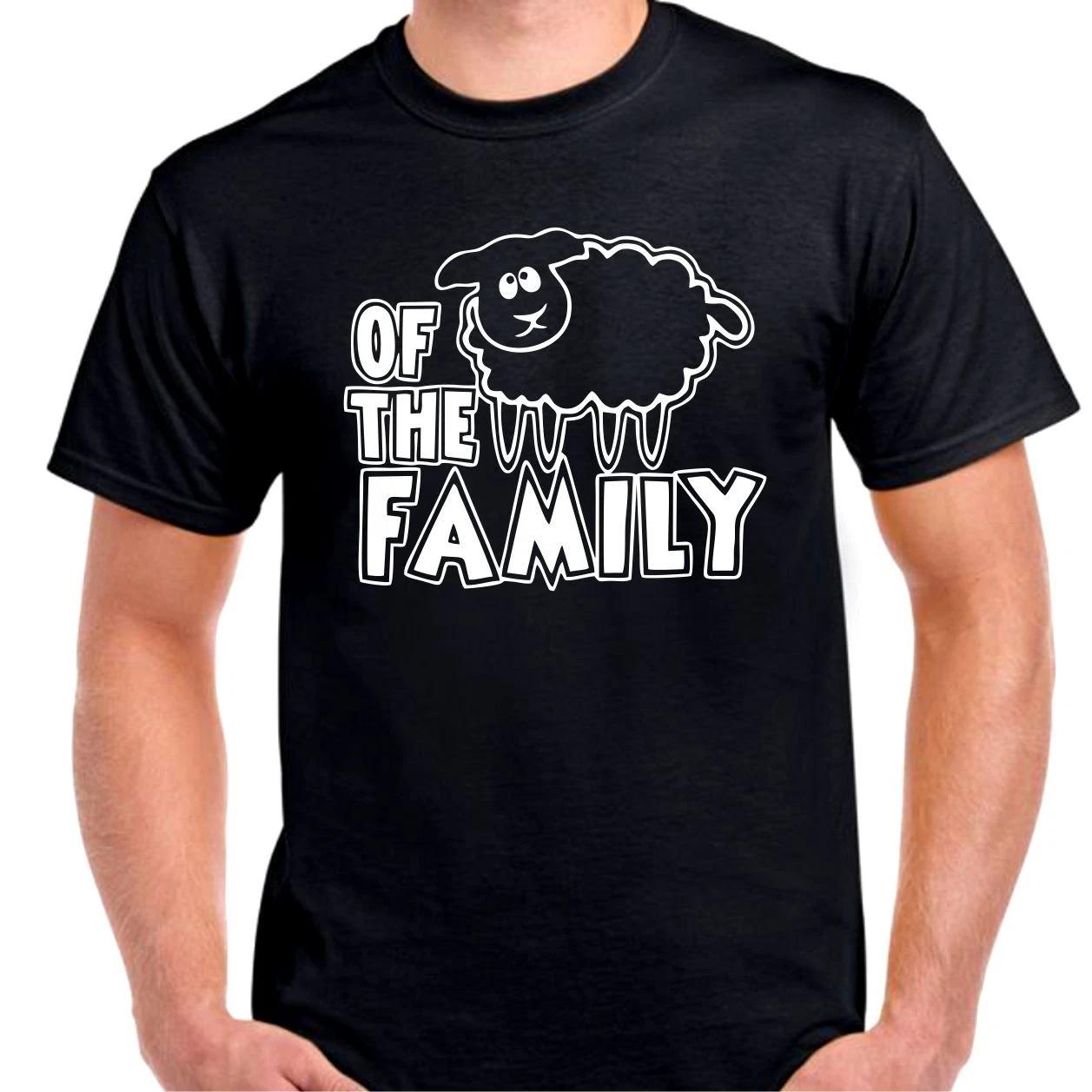 Black sheep of the family odd one out ugly duck funny T shirt tee XXXXL