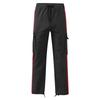 2023 Men's Drawstring Pocket Color-Block Trousers - European & American Style