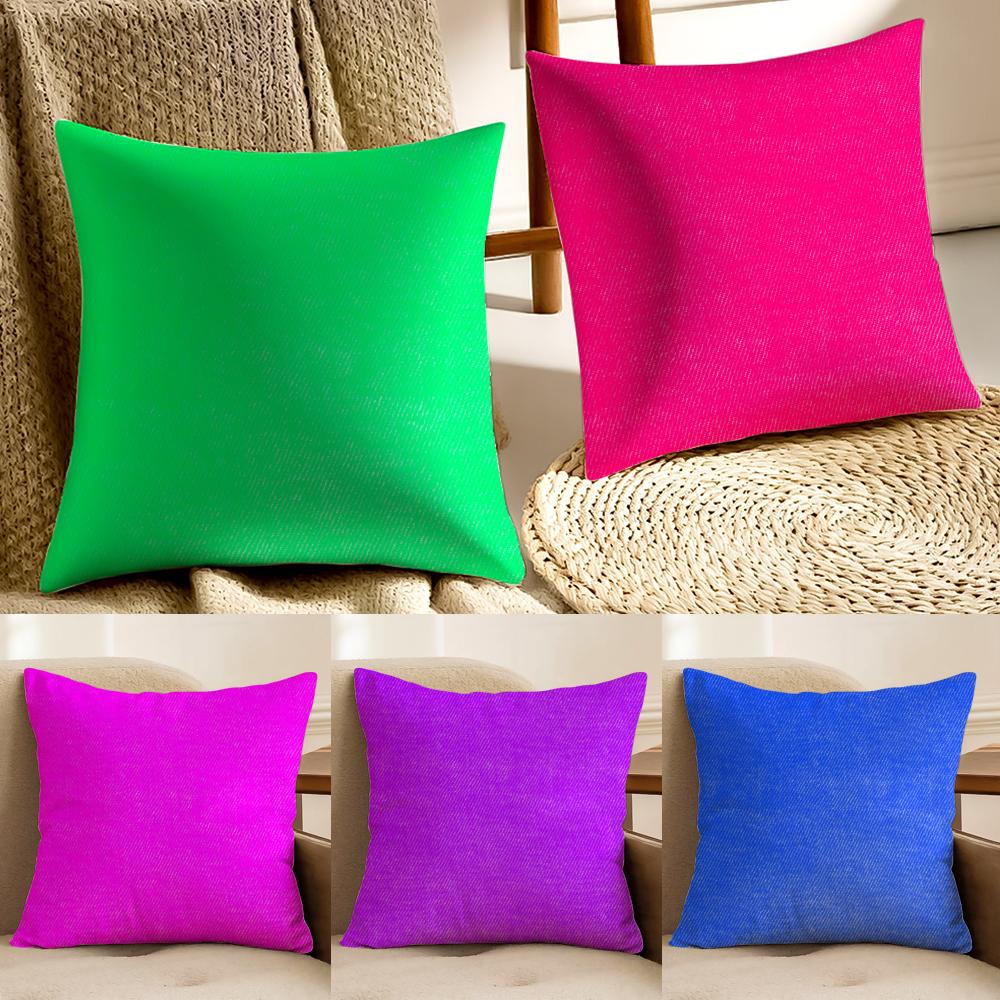 Vibrant colors Cushion Cover Pillowcase Antidustmite living Room Sofa Decor Cushion Room