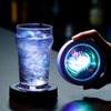 Colorful LED Light Cup Pad with USB Rechargeable Suitable for Exciting Visuals At Cocktails Event and Family Gatherings