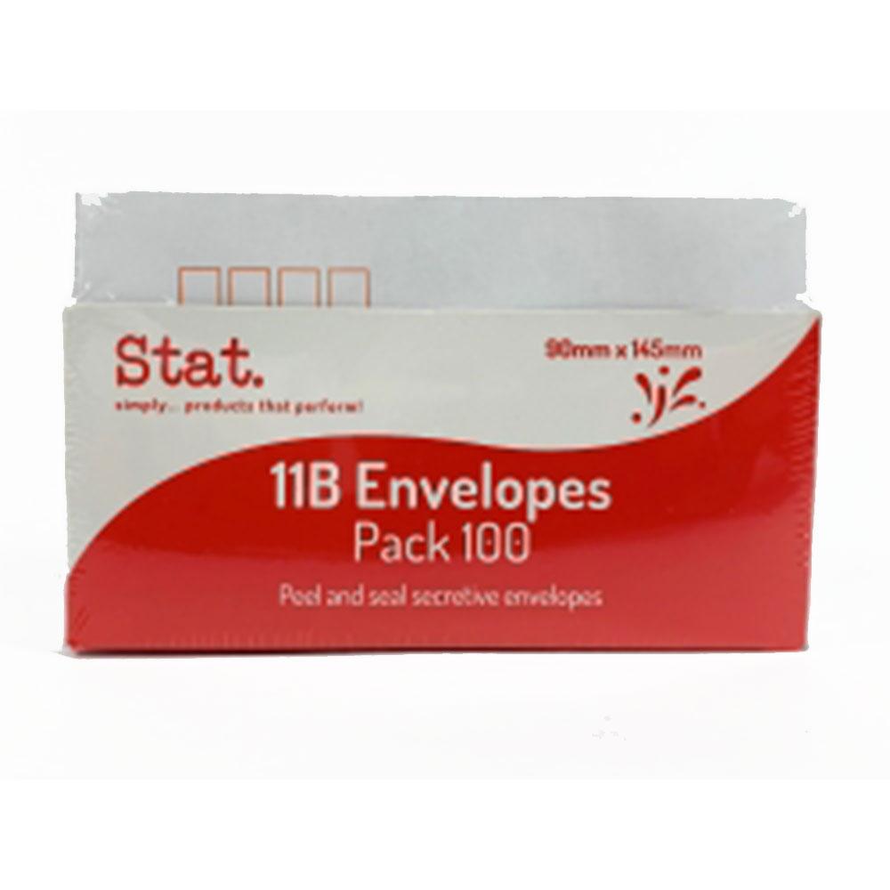 Stat Peel & Seal Secretive Envelopes 100pcs (11B)