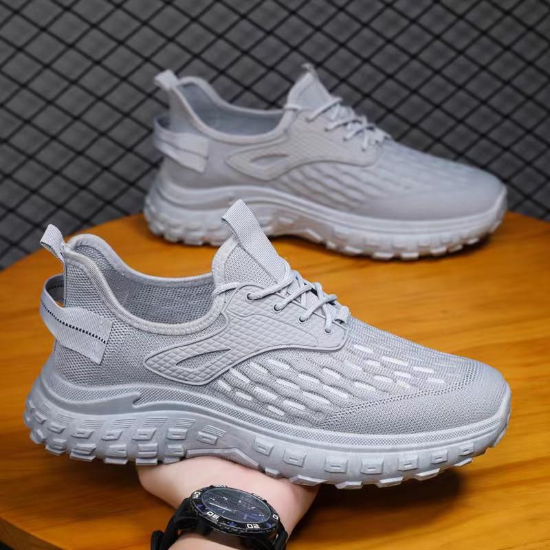 New Classic Flying Mesh Sports Men's Shoes Casual Shoes Comfortable and Fashionable Versatile Trendy Shoes