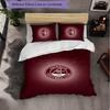 Biancheria da letto a tema Aberdeen FC Set 3 Pezzi Copripiumino Biancheria da letto Decorativa Per Stanza Adolescenti Decorazione Casa