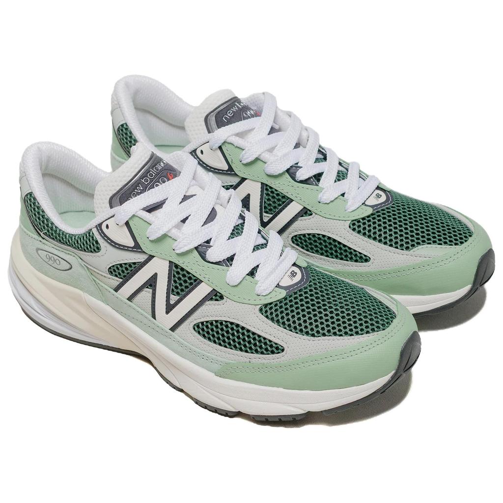 New New Balance 990v6 MiUSA Avocado Natural Mint U990AB6
