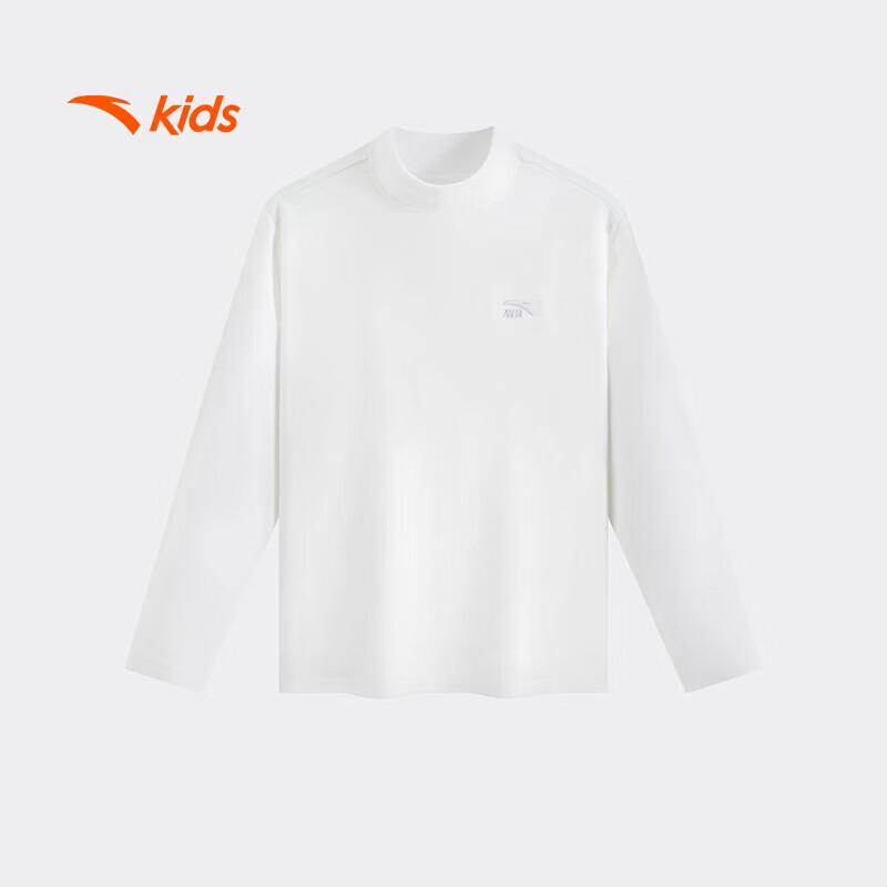 Anta Kids' Unisex Fleece-Lined Thermal Long-Sleeve Top