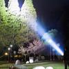 New Three Eyed Mini Flashlight Rechargeable ABS Handheld Flashlight Super Strong Illumination 5 Gear Led Flashlight