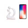 1Pc  Nordic Modern Art Ins Style 3 Colors Kiss Couple Resin Crafts Decoration Ornaments Home Bedroom