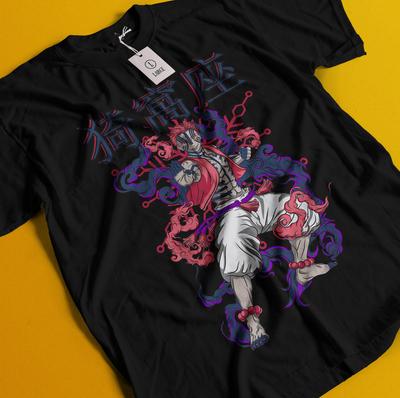 Demon Slayer Shirt Akaza Upper Moon 3 Tshirt Zenitsu T-Shirt Muzan Tanjiro Doma