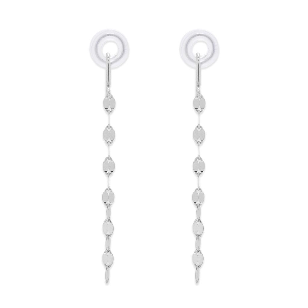 Earrings K10 White Gold [ESTELLE] [Official] [WEB Limited] Women's 0261-3072-0039-0000