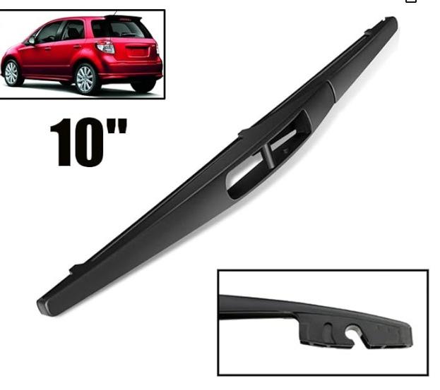 

Suzuki SX4, 2006-2020 Rear Wiper Rear Wiper Suzuki SX4 2006-2020 rear wipers 10 inch