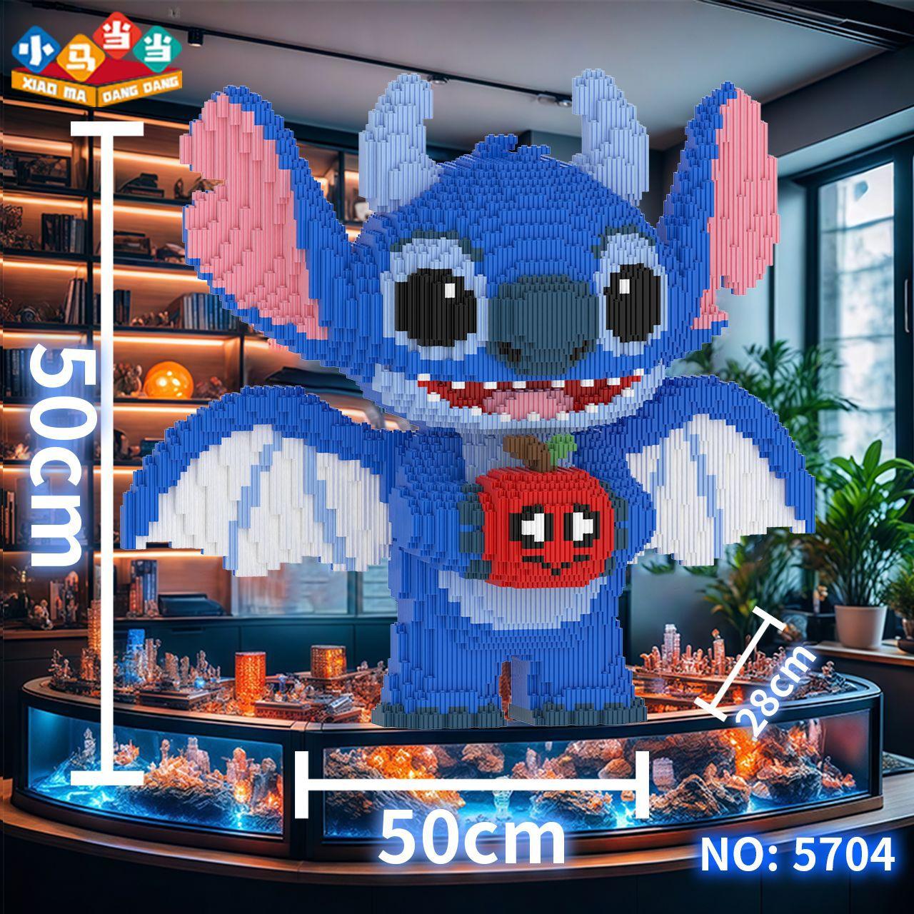 Stitch Savienojuma Celtniecības Bloks Sātan Lilo