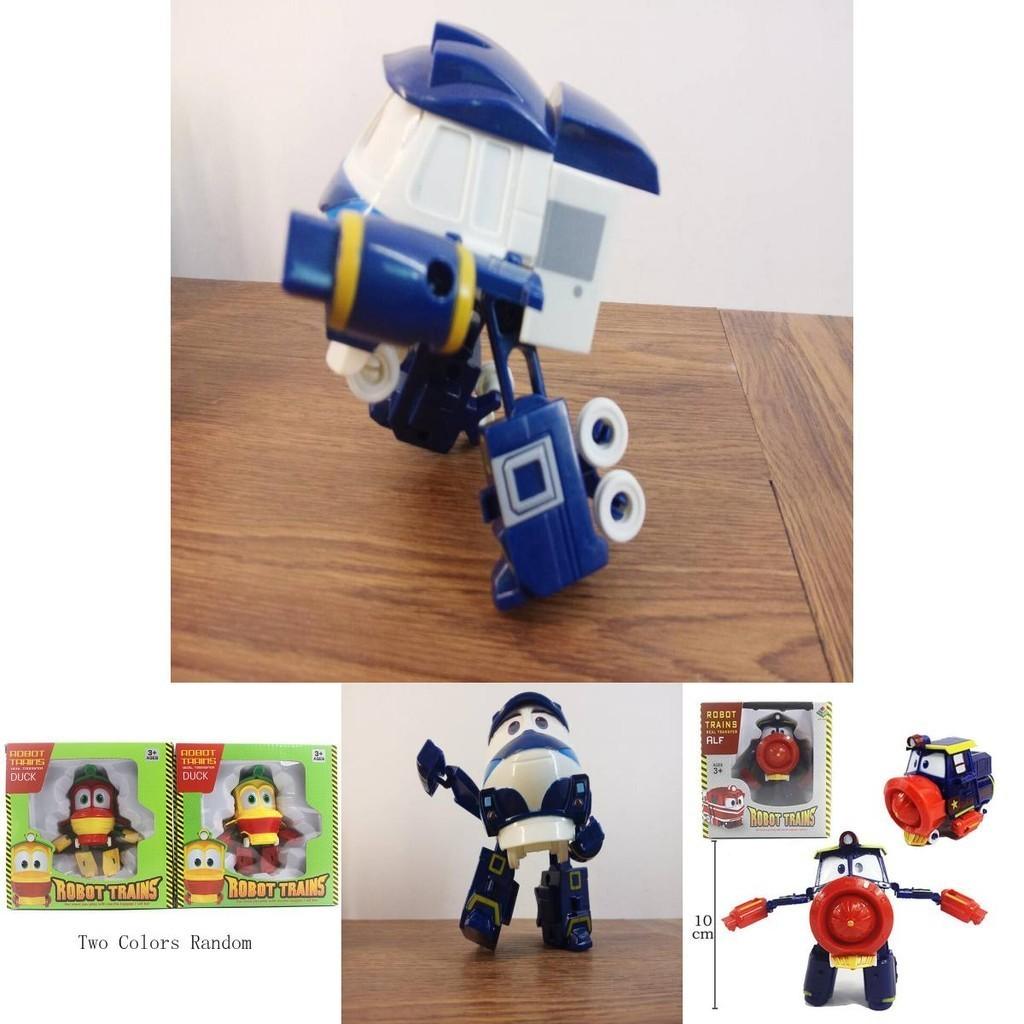 Robot Vláčky Rt Kay Transformační Vláček Figurka Korejská Animace Hračka Pro Děti