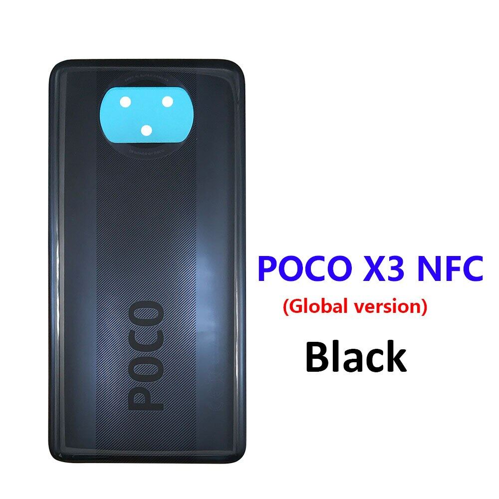 

Новый для Xiaomi POCO X3 NFC Global Version задняя батарея стеклянный корпус задней двери с