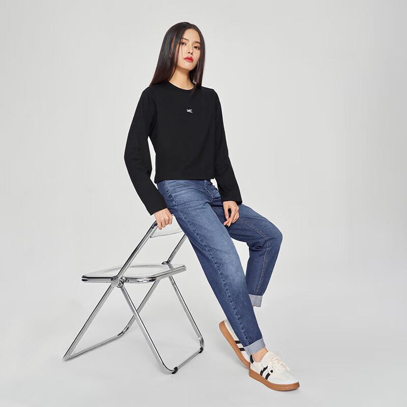 Lee 411 High-Waist Straight Leg Cooling Lightweight Jeans for Women