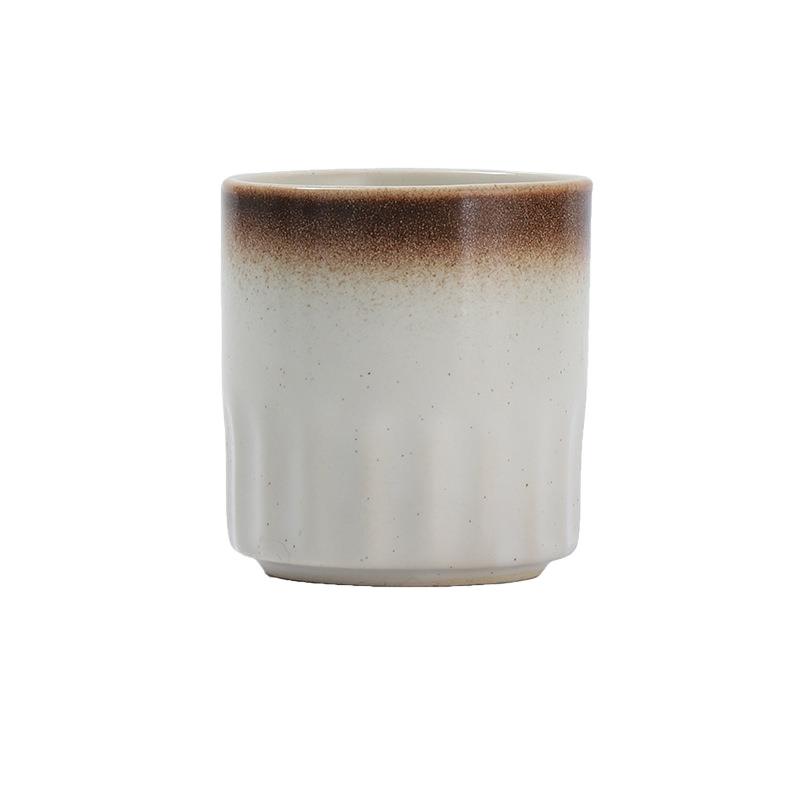Teacup ceramic single small teacup Japanese tea set afternoon teacup simple tea bowl household kung fu tea cup