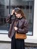 Autumn/Winter Women's Genuine Leather Suede Shoulder Bag - Retro Commuting Crossbody