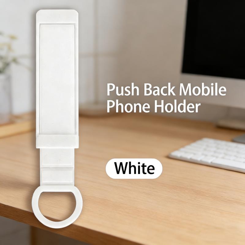 

Phone Holder Finger Handle Strap Push Pull Grip Bracket Wrist Band Holder Kickstand Finger Ring Strap