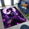 Anime Demon S-Slayer Kamado Nezuko Tanjirou Cartoon Rug for Bedroom Living Room Sofa Home Doormat Decor,Kids Non-slip Floor Mat