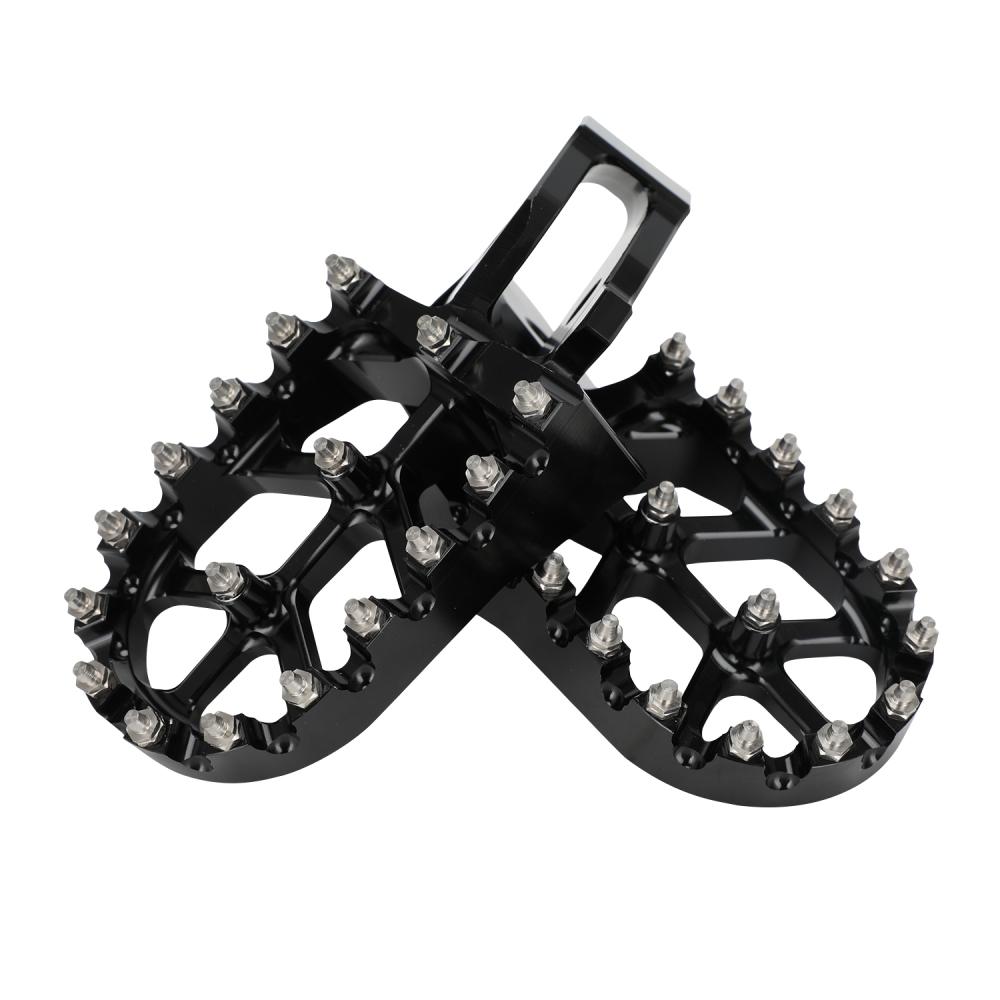 Motorcycle Accessories Aluminum Footrest Footpeg Foot Pegs For Sur-Ron UltraBee Motocross Off-Road Electric Dirt Bike Parts