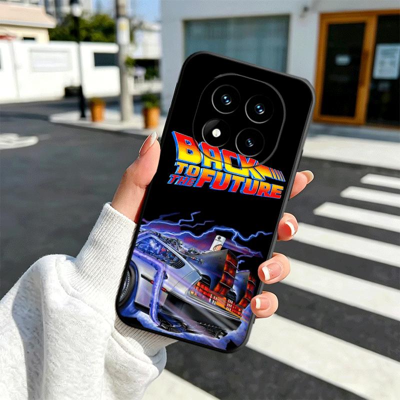 Back To The Future Soft Phone Case for Xiaomi Redmi Note 12 13 14 15 Pro Plus 11 12S 11S 11T 10 4G Black Cover Back Shell