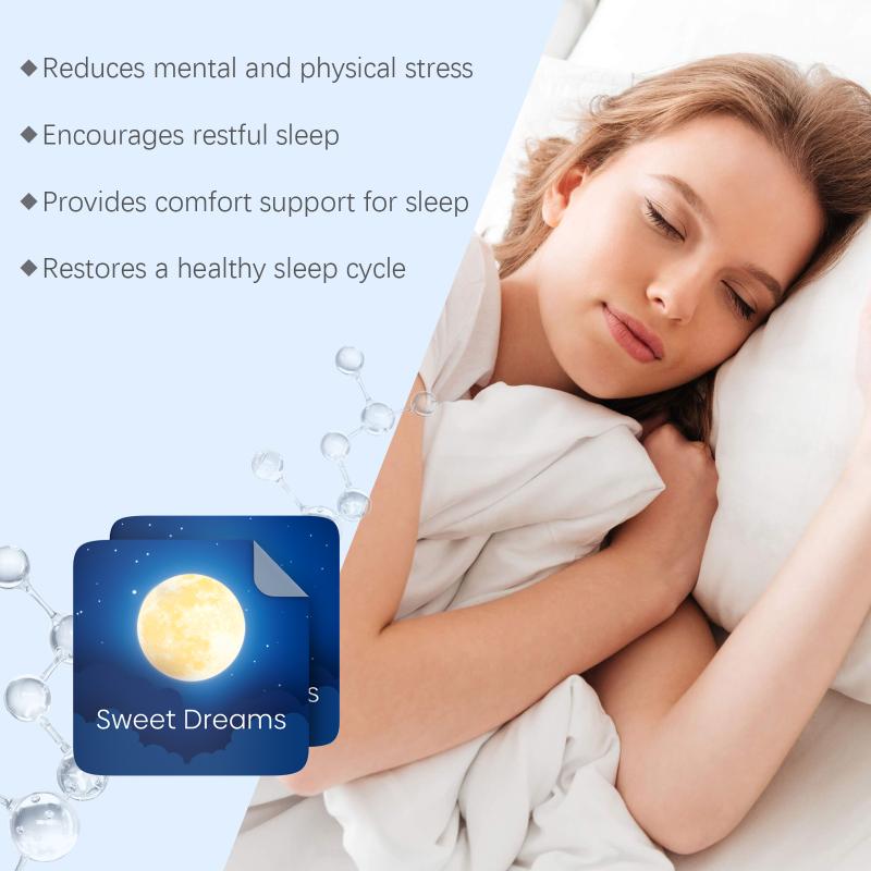 Anti Insomnia Sticker Sleep Aid Patch Improves Sleep Quality Eases Body Stress Works Overnight for Adults