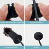 6Pcs Cable Routing Kits Furniture Wall Hole Bushing Cable Grommet Universals Cable Management Wire Organizers Easy Use