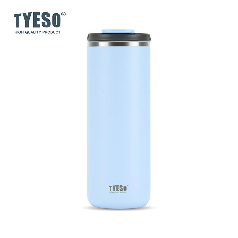TYESO 600ML Stainless Steel Thermos Bottle Keeps Cold and Heat Thermal Mug Travel Insulated Cup Outdoor Sport Vacuum Flask